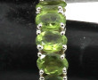 Bague jonc en argent 925ème sertie de 5 