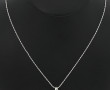 Pendentif en argent et motif façon opale