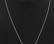 Pendentif en argent et motif façon opale