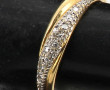 Bague jonc deux ors 18 carats (750ème), 