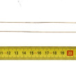 Chaîne en or jaune 18 carats, poinçon tê