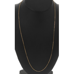 Chaîne en or jaune 18 carats, poinçon tê
