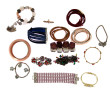 Lot de 15 bracelets fantaisie