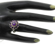 Bague ancienne en argent, sertie de pier