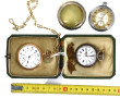 Lot de 3 montres gousset anciennes : une