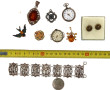 Lot de bijoux anciens : 2 montres de col