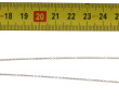 Chaîne et 2 pendentifs en argent, dont u