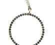 Pendentif en or gris 18 carats, forme ce