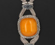 Collier style ethnique en argent 925ème 