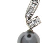 Pendenti en argent sertie d'une perle gr