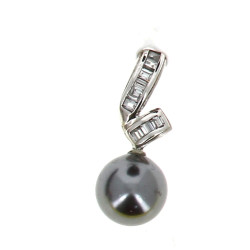 Pendenti en argent sertie d'une perle gr