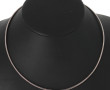 Collier rigide en argent 925ème, poids 1