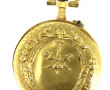 Petite montre de col en or jaune 18 cara