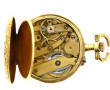 Petite montre de col en or jaune 18 cara