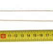 Chaîne en or jaune 18 carats, poinçon tê