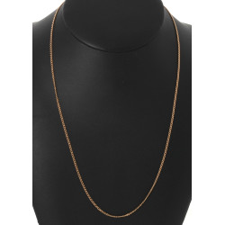 Chaîne en or jaune 18 carats, poinçon tê