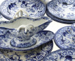 CREIL & MONTEREAU - Décor "Flora" - Lot 