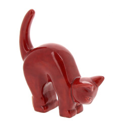 PM Sèvres - Chat en céramique émaillée r