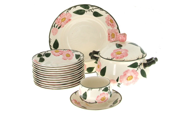 VILLEROY & BOCH - Décor "Wild-Rose" - Se