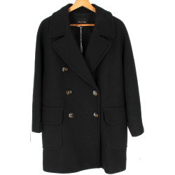 MASSIMO DUTTI - Manteau caban de dame no