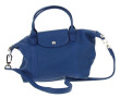 LONGCHAMPS - Sac de dame en cuir bleu ro