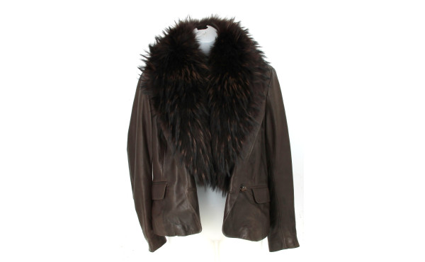 OAKWOOD - Veste de dame en cuir d'agneau