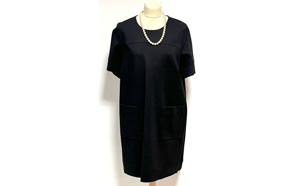 GERARD DAREL - Robe noire style Corrèges