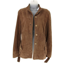 TORRAS - Veste de femme en daim, ceintur