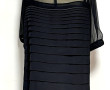 GERARD DAREL - Robe noire en soie, taill