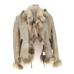 GIORGIO Cuirs - Veste de dame en cuir cr
