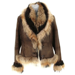 GIORGIO Cuirs - Veste de dame en cuir br