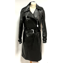 PELLISSIMO - Manteau femme en cuir d'agn