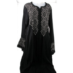 MAISON ZAHRA Collection - Caftan noir et