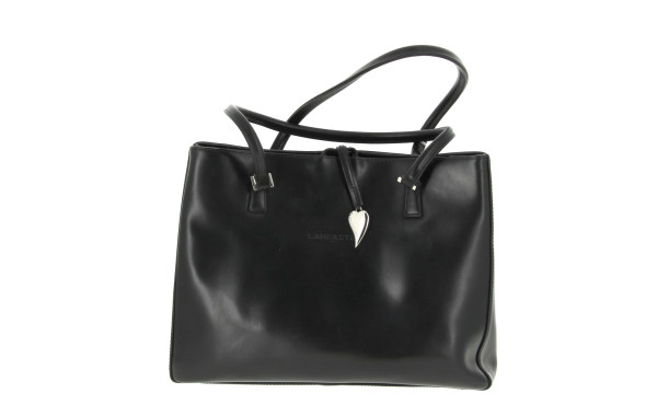 LANCASTER - Sac noir à deux anses 36 x 2