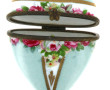 Boîte en forme de cœur en porcelaine à d