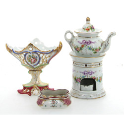 Porcelaine de PARIS - Tisanière en porce