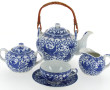 Service à thé en porcelaine chinoise déc