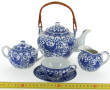 Service à thé en porcelaine chinoise déc