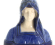 Buste de la Vierge, sujet en céramique é