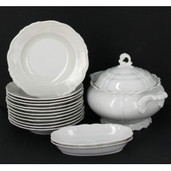 Service de table de 42 pièces en porcela