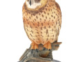 GOEBEL - Hibou, sujet en biscuit de porc