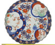 JAPON - Plat et assiette en porcelaine d