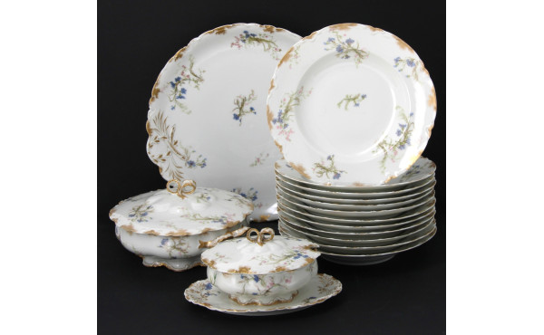 HAVILAND - Service de table circa 1900 e