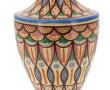 HB QUIMPER - Vase en faïence polychrome 