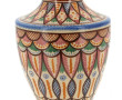 HB QUIMPER - Vase en faïence polychrome 