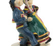 BEL DELECOURT (1915-2017) "Couple de jeu