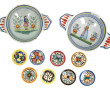 Henriot Quimper - 8 petites assiettes de