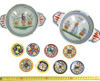 Henriot Quimper - 8 petites assiettes de
