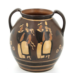 HB QUIMPER ODETTA - Important vase en gr