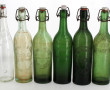 6 bouteilles ancienne bouchon porcelaine
